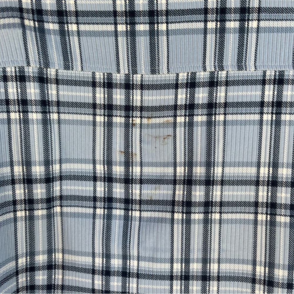 Plaid Button-Up Shirt - Picture 6 of 7
